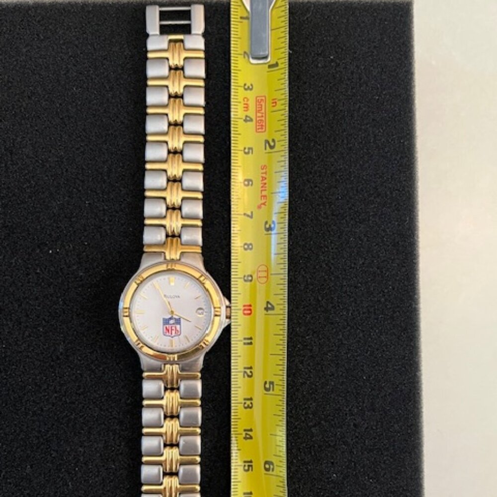 BULOVA | NFL Men's Watch with Date-NEW Battery - Picture 11 of 14